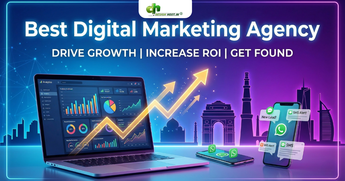 Best Digital Marketing Agency in Delhi NCR – Grow Your Business with DesignHost