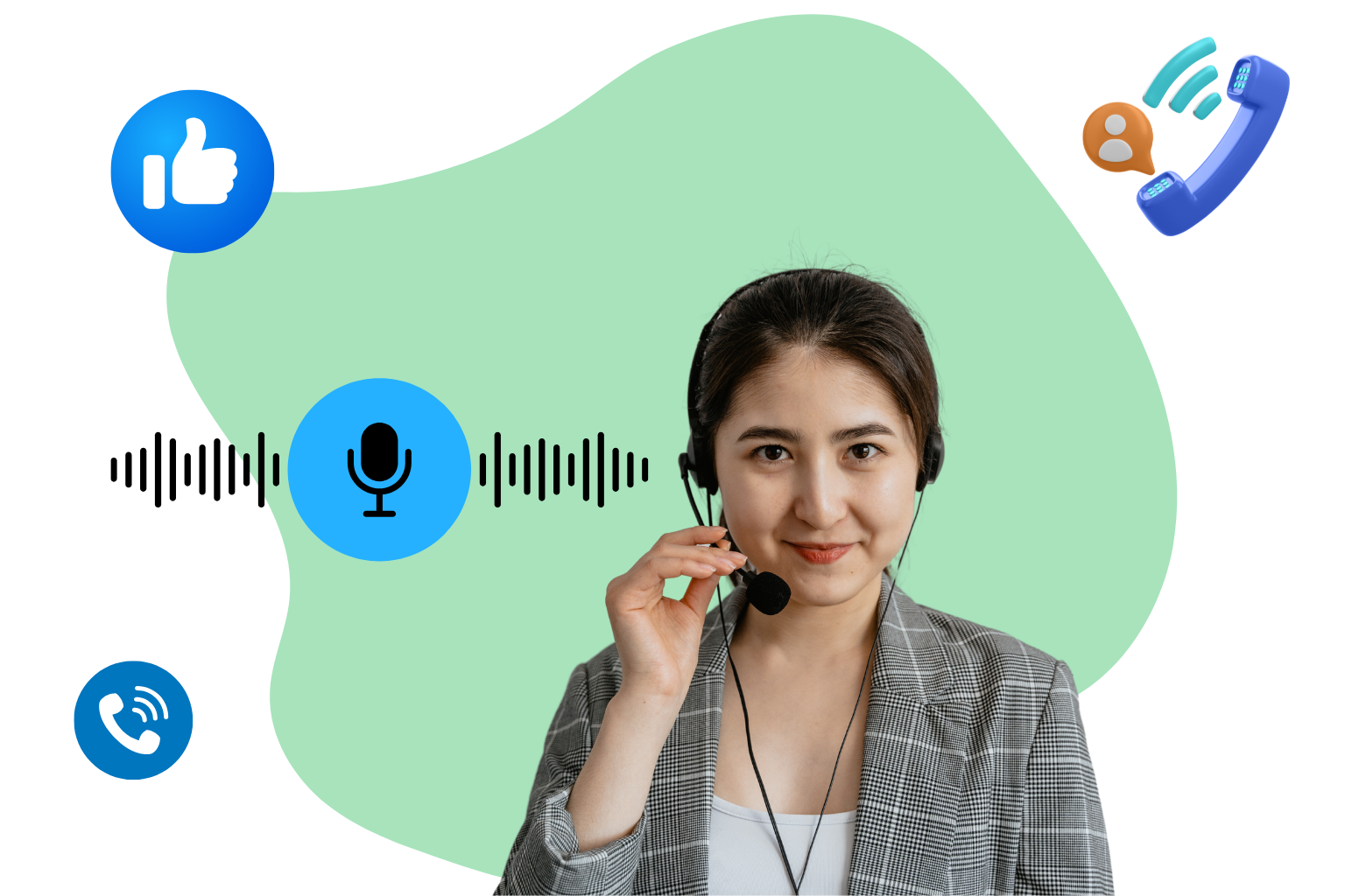 Voice Call Illustration